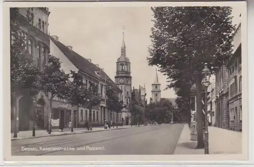 1139 Ak Dessau Kavalierstraße et bureau de poste 1934