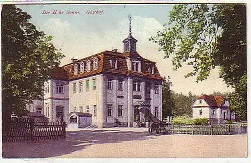 11225 bAk Eisenach Gasthof "Haut soleil" 1924