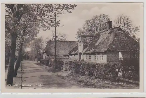 11305 Ak Niebüll in Schleswig Holstein Kirchenstrasse 1929