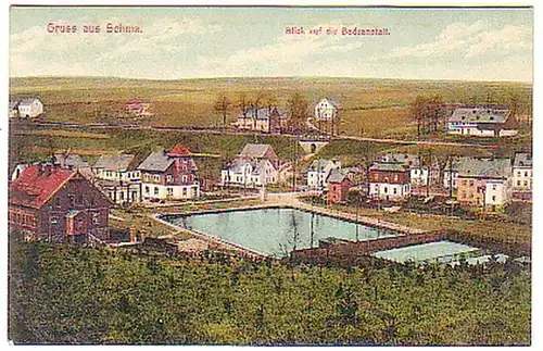 11259 Ak Gruss de Sehma Vue sur la station balnéaire 1910