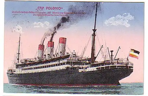 11258 Ak à trois vis à vapeur rapide "Cap Polonio"1926