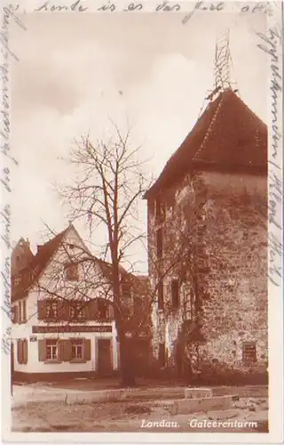 1150 Ak Landau Galeerenturm 1930