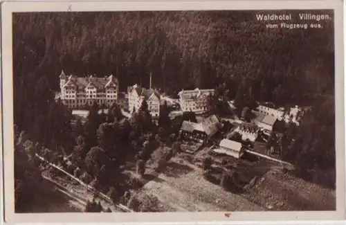 11247 Ak Waldhotel Villingen depuis l'avion vers 1930