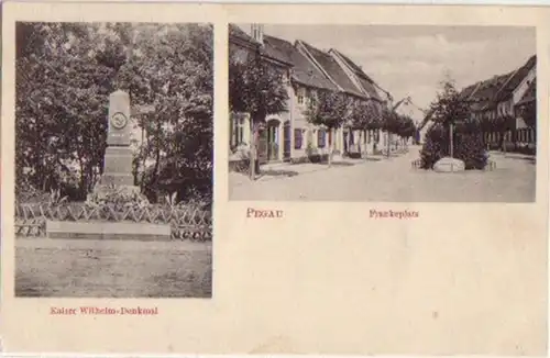 11243 Multi-image Ak Pegau Frankeplatz, etc. 1910