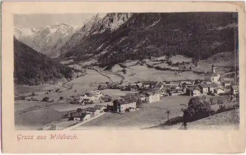 11182 Ak Salutation de Wildbad Steiermark Autriche vers 1900