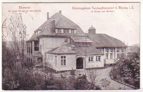 11154 Ak Teichwolframsdorf bei Werdau in Sachsen 1922