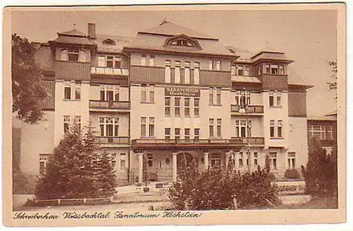 11153 Ak Schreiberhau Sanatorium Hochstein um 1930