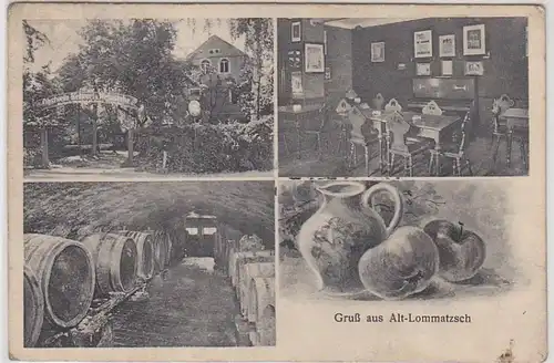 11122 Mehrbild Ak Gruß aus Alt Lommatzsch um 1910