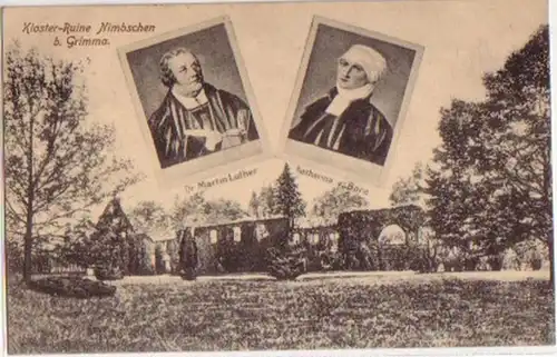 11117 Ak Monastère Ruine Nimbschen près de Grimma 1913