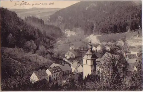 11116 Ak Bad Gottleuba appelé Klein Tirol 1924