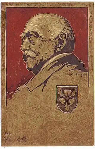 11061 Artiste Ak Fürst Bismarck 1898