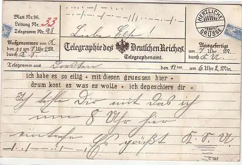 11019 Ak Telegraphie des deutschen Reiches um 1915