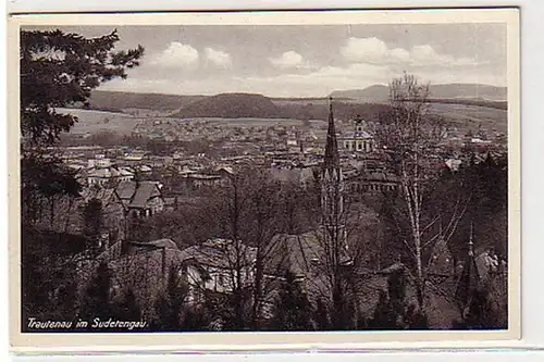 11014 Ak Trautenau dans le Sudetengau Vue totale vers 1940