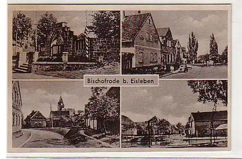 11009 Mehrbild Ak Bischofrode bei Eisleben 1955