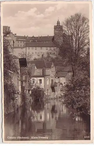 10990 Ak Colditz Sachsen Klein Venise vers 1930