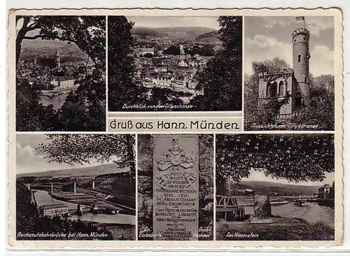 10954 Mehrbild Ak Gruss aus Hann.-Münden um 1940