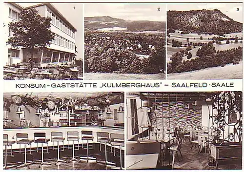 10945 Ak Salafeld Konsumstät "Kulmberghaus"