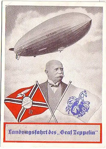 10944 Ak Landungsfahrt des "Graf Zeppelin" 1939