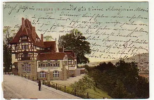 10908 Ak Fribourg im Breisgau Loretto 1905