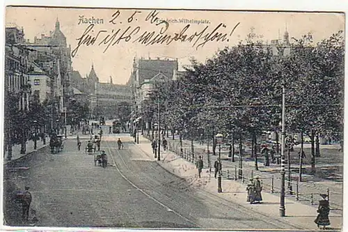 10891 Ak Aachen Friedrich Wilhelmstrasse 1906