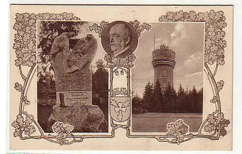 10883 Ak Monument Bismarck à Aumühle vers 1920