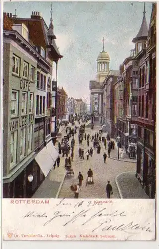 10872 Ak Rotterdam Niederlande Kaasmarkt 1904