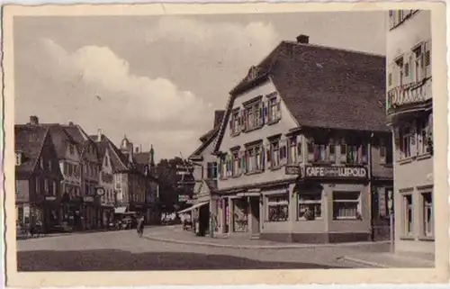 10819 Ak Göppingen Konditorei und Cafe um 1930