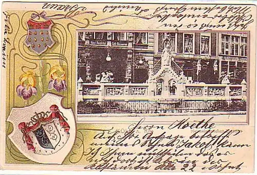 10790 Ak Lithographie Cologne Högelmänchen Punnen 1901