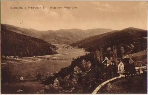10784 Ak Günterstal bei Fribourg im Breisgau 1910