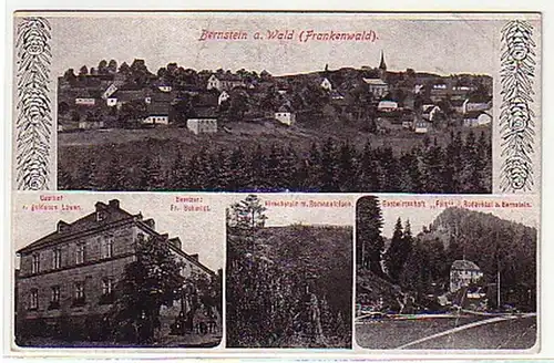 10779 Mehrbild Ak Bernstein am Wald Gasthof usw. 1929