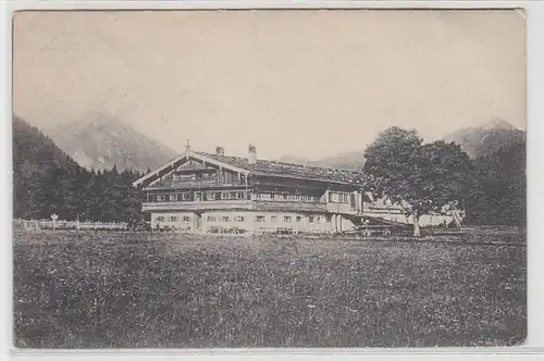 10778 Ak Bauer dans la Au (Tegernsee) vers 1920