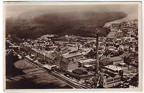 10771 Ak Hermsdorf en Thuringe. Vue aérienne 1930