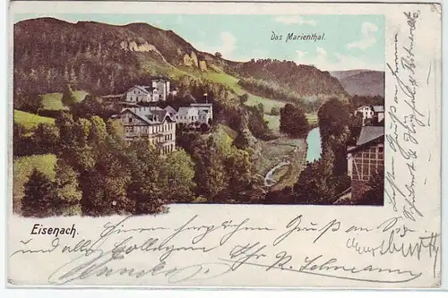 10728 Ak Eisenach das Marienthal 1902