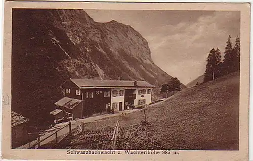 10719 Ak Schwarzbachwacht z. Wachterlhöhe 1925