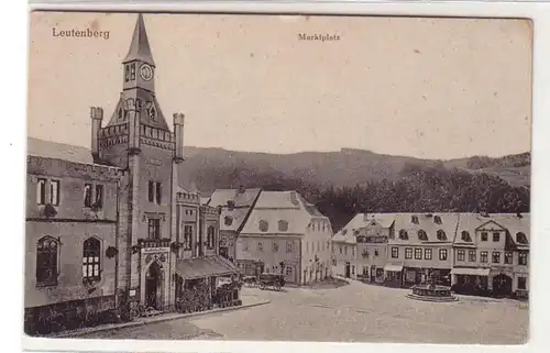 10711 Ak Glebenberg Marktplatz et Ratskeller vers 1910