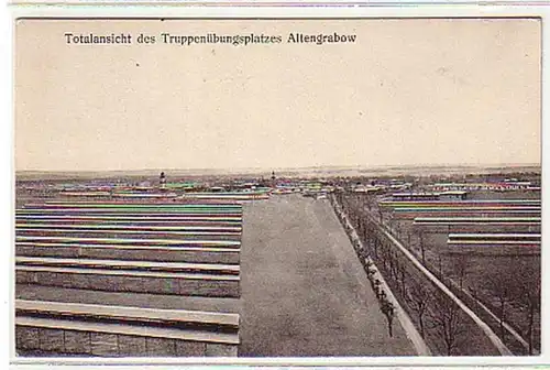 10697 Feldpost Ak Truppenübungsplatz Altengrabow 1914