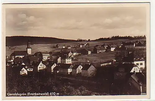 10690 Ak Geroldsgrün Frankenwald Totalansicht 1935
