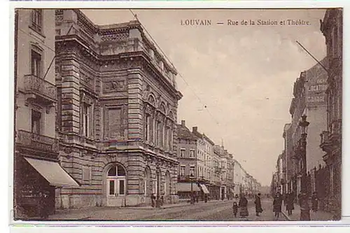 10688 Feldpost Ak Loewen Louvain Belgique 1915