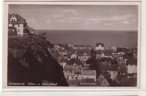 10684 Ak Helgoland Ober- und Unterland 1927