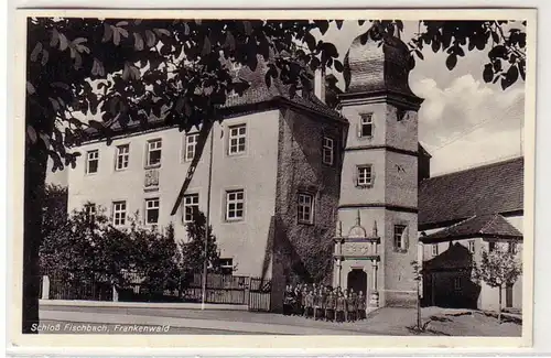 10676 Ak Schloss Fischbach dans la forêt de Frankenwald 1941
