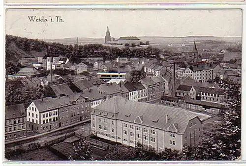 10673 Ak Weida en Thuringe Vue totale 1932