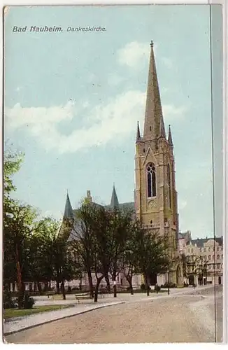 10672 Ak Bad Nauheim Dankeskirche um 1910