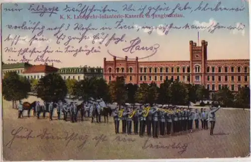 10662 Jungbunzlau Landwehr Infanterie Kaserne 1914