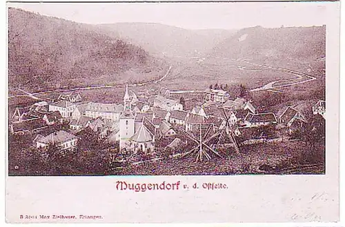 10643 Ak Muggendorf de la partie Est vers 1900