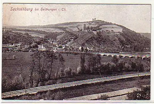 10622 Ak Sachsenburg bei Heldrungen in Thür. 1914