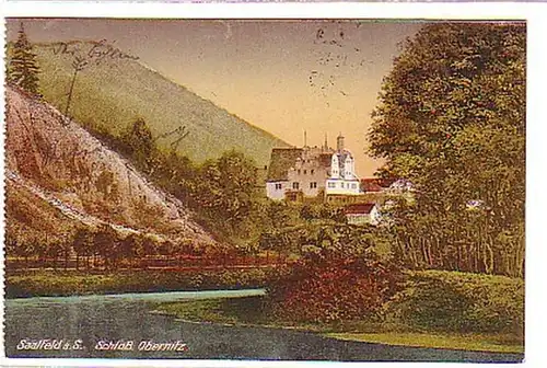 10620 Ak Salenfeld a.S. Schloss Obernitz 1920