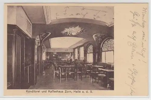 10590 Ak Halle a.d.S. pâtisserie & café maison Zorn 1931