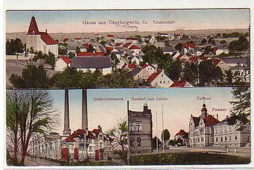 10560 Multi-image Ak Gruss de Oberlungwitz 1910