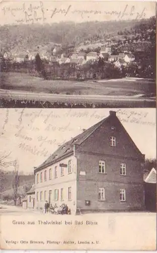 10547 Mehrbild Ak Gruß aus Thalwinkel b. Bad Bibra 1909