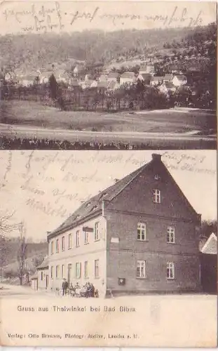 10547 Multi-image Ak Salut en thalwinkel b. Bad Bibra 1909